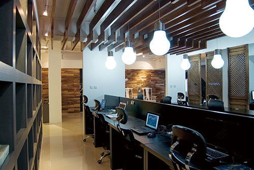 石家莊240平米中式辦公室設計案例