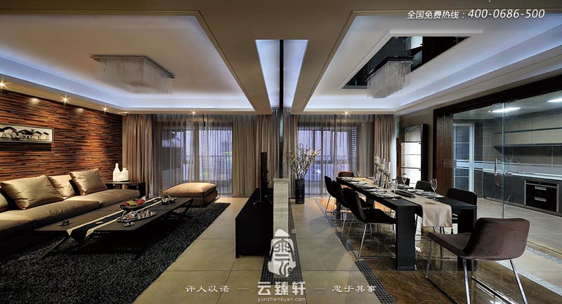 簡(jiǎn)約時(shí)尚的中式精品住宅設(shè)計(jì)效果圖