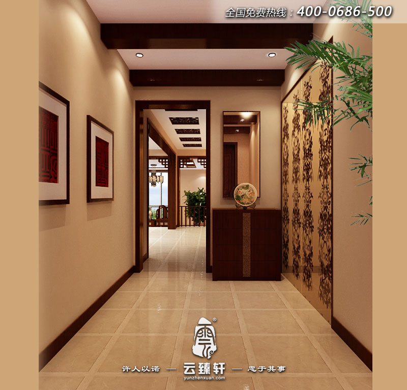 門廳過道玄關(guān)裝修效果圖