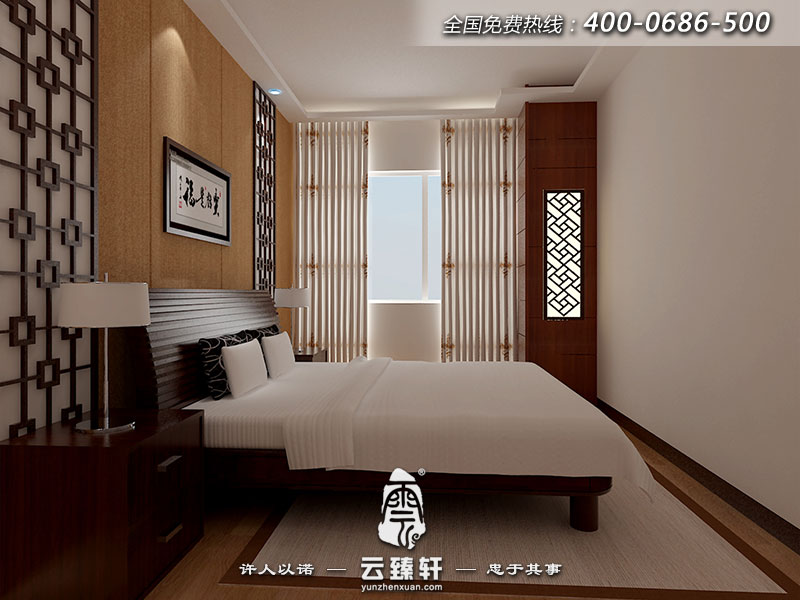 主臥室的中式設(shè)計(jì)