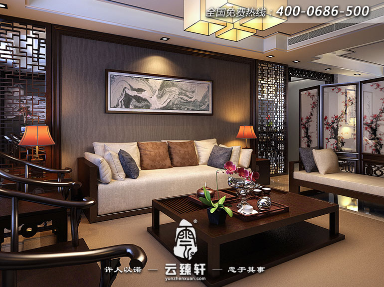 新中式風格設計效果圖