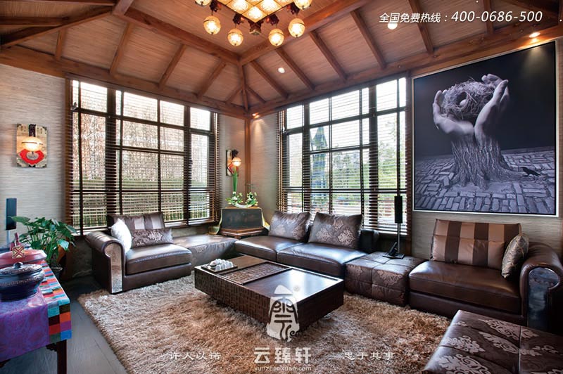 閣樓中式裝修設(shè)計(jì)效果圖