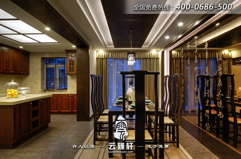 廚房裝修風水顏色效果圖