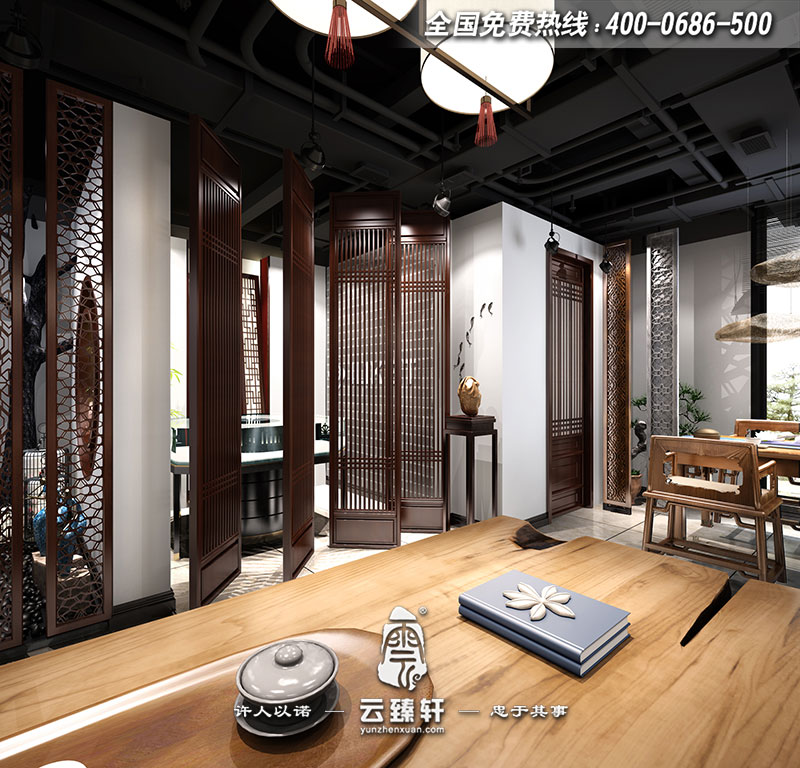 中式風(fēng)格茶樓裝修效果圖